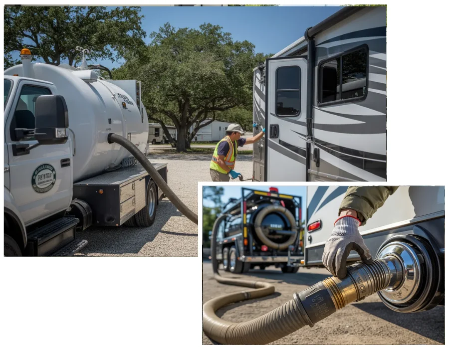 Complete Mobile RV Septic Solutions in Texas