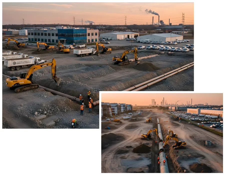 Industrial & Commercial Drainfield Contractors in Texas