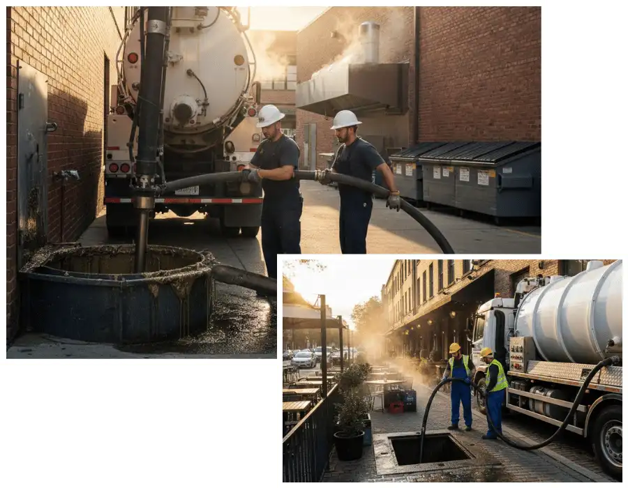 Professional Commercial Grease Trap Pumping Services in Texas