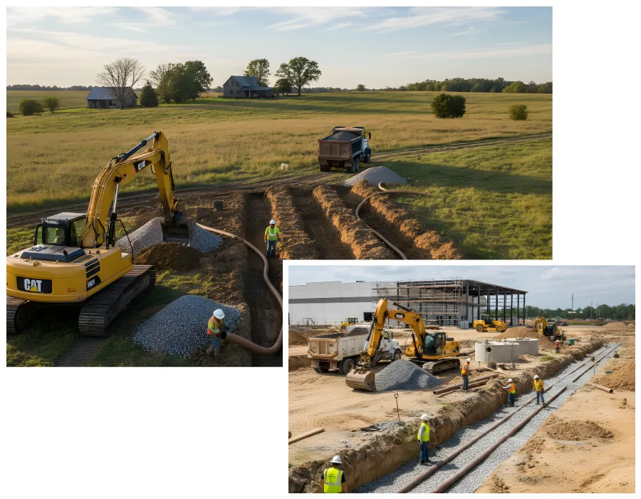 What to Expect From Our Drainfield Repair and Installation Services in Texas